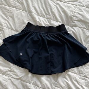 lululemon court rival original skirt skort in navy